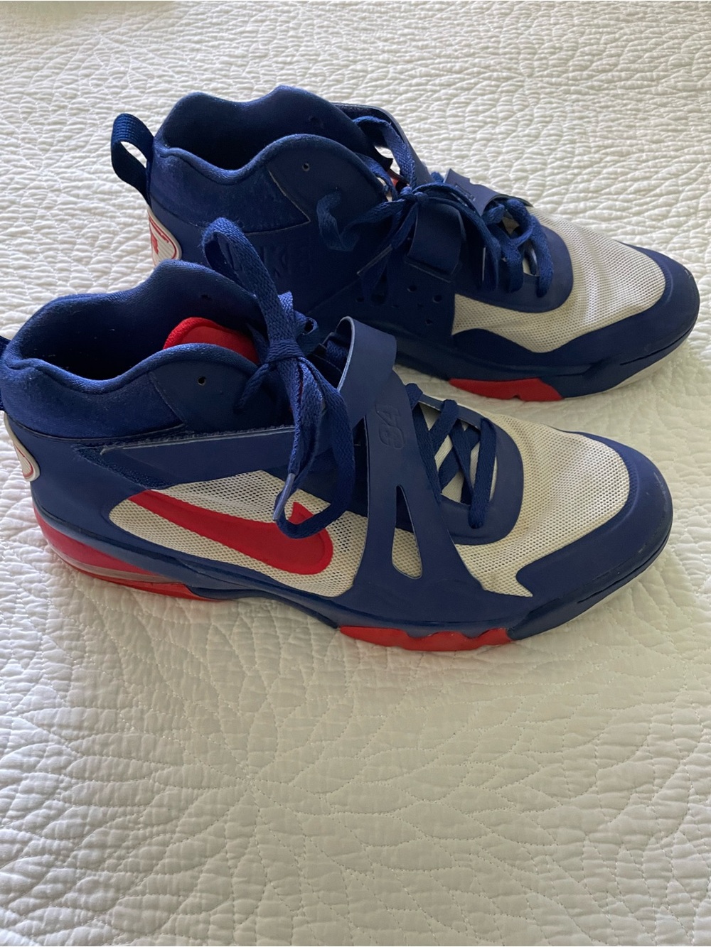 Nike Air Force Max Charles Barkley CB Hyperfused 616761-400 Shoes Men's Sz 13 - Picture 5 of 9
